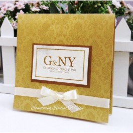 Couture Design Invites (Hard Envelope Type)